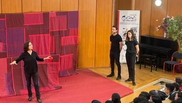 Dans le cadre des cités éducatives, une action de sensibilisation sur le thème du harcèlement scolaire a eu lieu mardi 25 mai au Lycée Romain Rolland