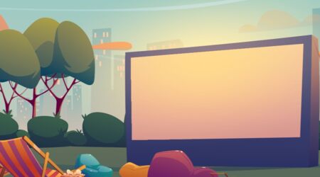Ciné en plein air 