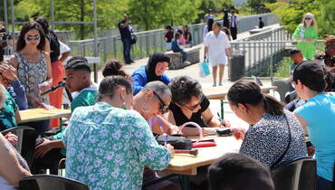 la Dictée Pour Tous au Parc Delaune ! 