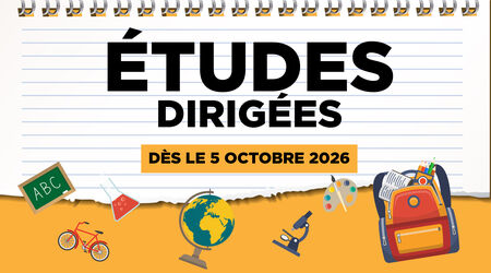 Nouveau dispositif : études dirigées pour les élementaires